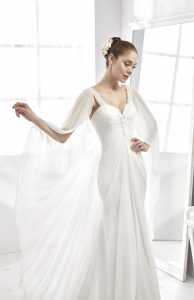 Aurora B16905 Grecian Inspired Designer Wedding Dress